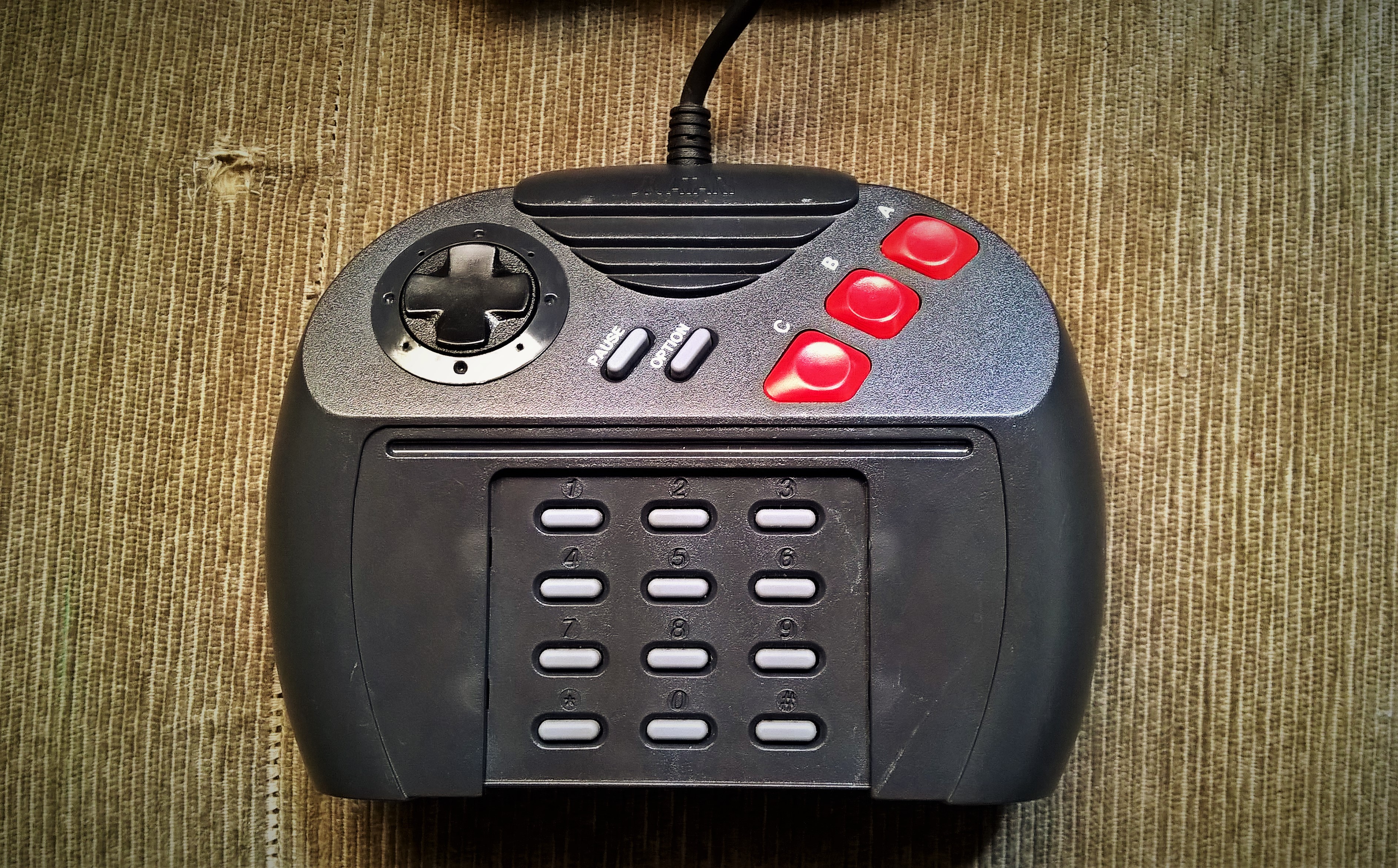 Controle do Atari Jaguar