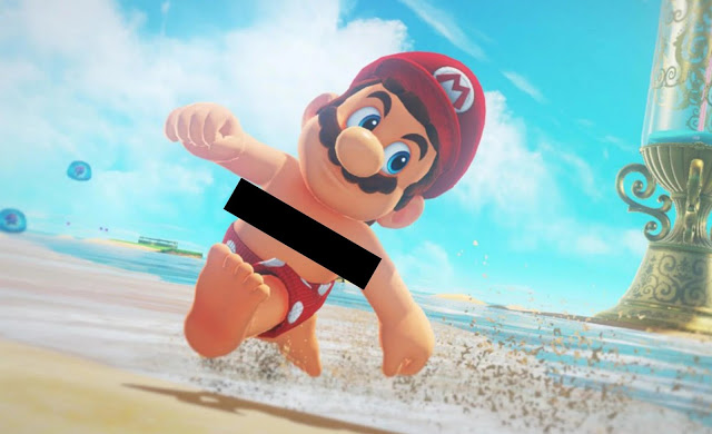 Super Mario Odyssey Mario Mamilos