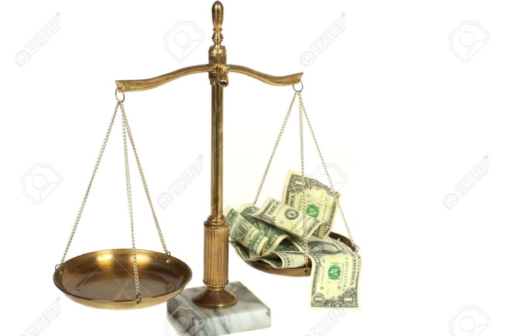 5986083-conceptual-view-of-high-cost-legal-fees